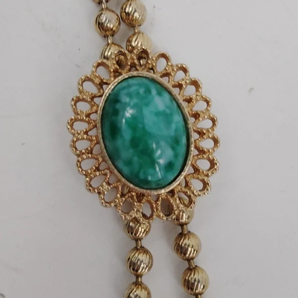 Vintage Avon Lariat Tassel Necklace - Picture 5 of 9